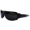 Itian Pinhole Brille, Anti-Müdigkeit, die Prävention von Kurzsichtigkeit (Schwarz)
