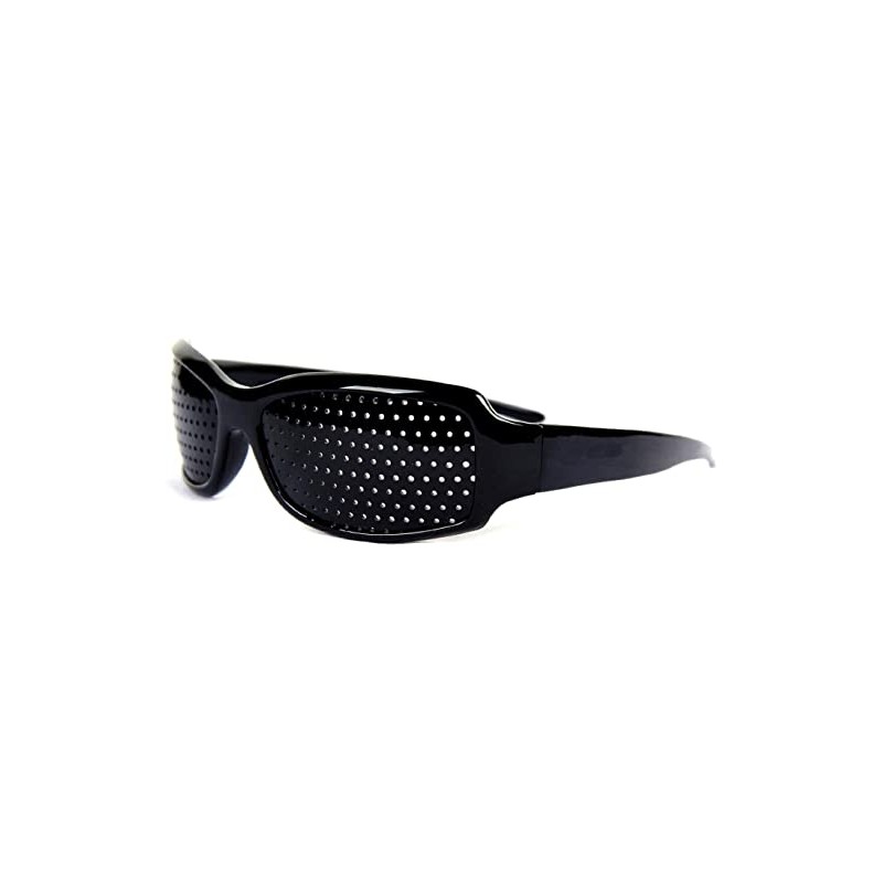 Itian Pinhole Brille, Anti-Müdigkeit, die Prävention von Kurzsichtigkeit (Schwarz)