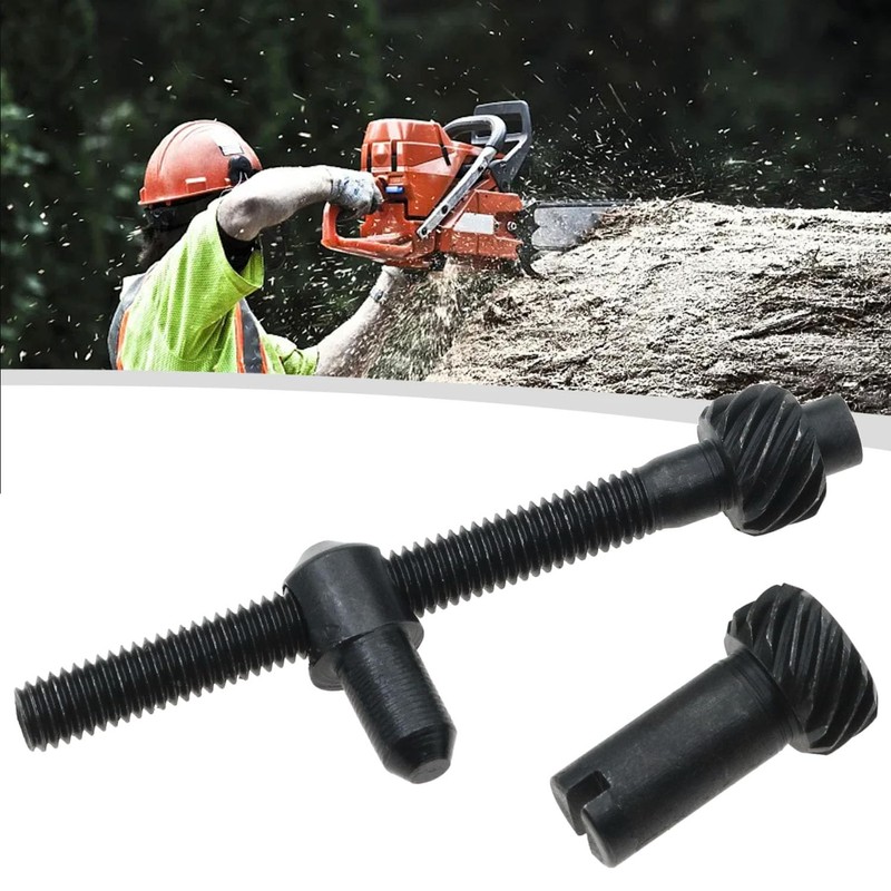 safycaby 1 Set Chain Adjuster Screw Tensioner Chainsaw Adjustment Screw