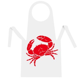 hongbo Disposable Crab Bibs*25 Pcs,Double Secure Disposable Plastic Crab Bibs,Premium Quality Plastic Adults Lobster Crawfish aprons,Great for seafood,crawfish party or Seafood Boil Party Supplies
