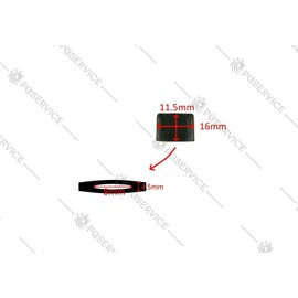 4x Spacers Compatible with / Replacement Part for Moulinex Tefal SS-996947 EY2018... Easy Fry Deluxe XL Hot Air Fryer