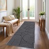 ROYHOME Modern Rug 2x6 Runners for Hallways, Abstract Kitchen Runner