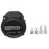 Round Hour Meter PC High Accuracy Quartz Mechanical Hour Meter
