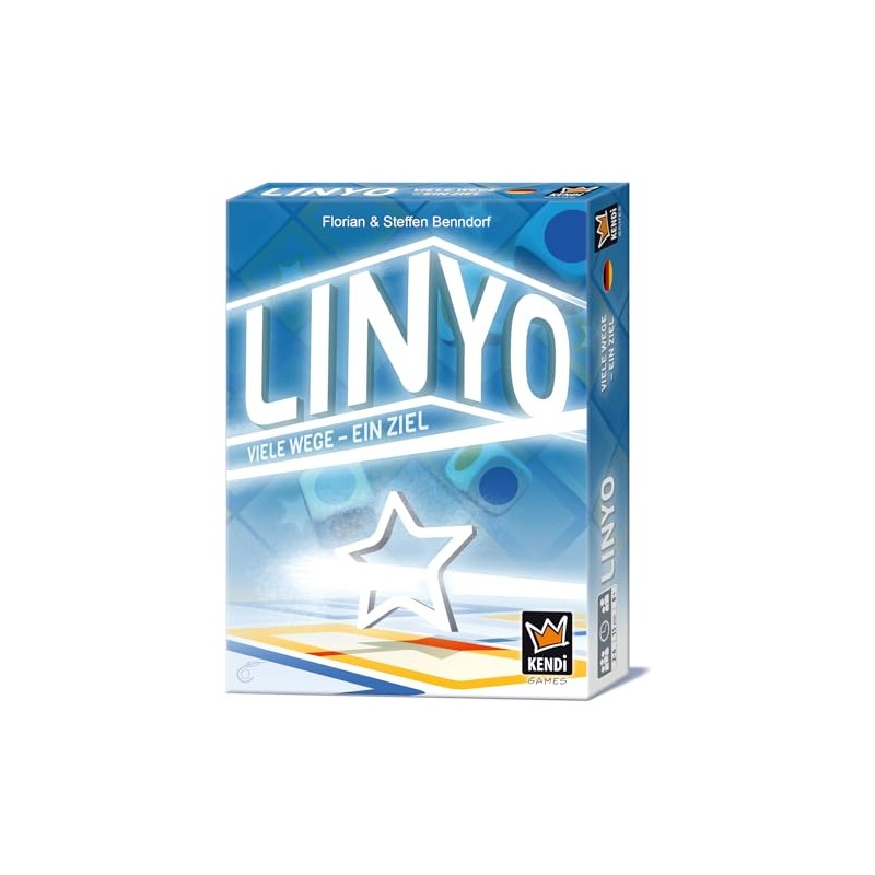 KENDi GAMES LINYO Colour Dice Game, Family Game for 2-6