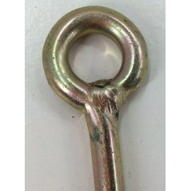 Unbranded VINTAGE SNOWMOBILE REAR ADJUSTMENT EYE BOLT 5" LONG SHAFT 3/8" X16 PITCH THREADS