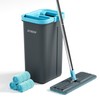 JOYMOOP Mop and Bucket Set with Wringer, with 3 Reusable