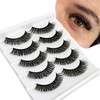 Short Thick Lashes Natural Look D Curl Eyelashes that Look