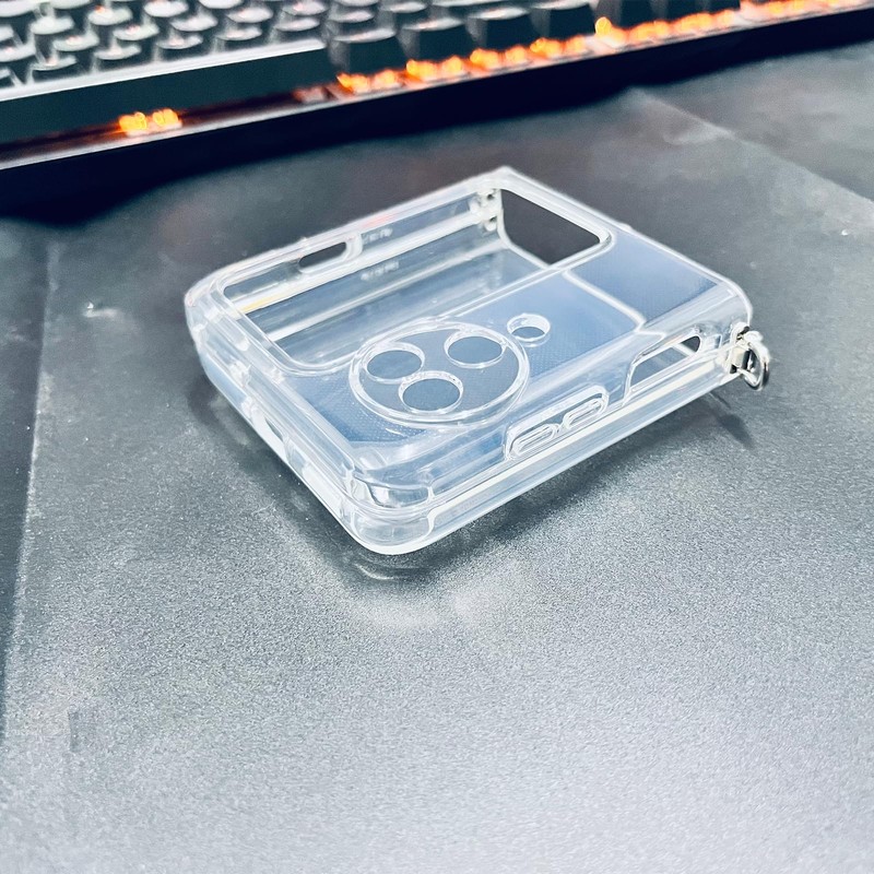 USTIYA Funda para OPPO Find N3 Flip Case Uso Rudo