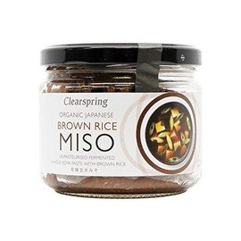 Clearspring Pasteurised Organic Japanese Brown Rice Miso Paste, 300g