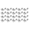 20 Pcs Zipper Presser Foot Stainless Steel Invisible Zipper Sewing
