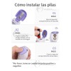 Termometro Digital Infrarrojo Medico De Frente Sin Contacto Blanco