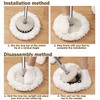 3 Pack Mop Heads Replacement for 360° Spin Mop –