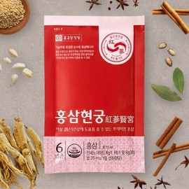 Chong Kun Dang 6-year-old red ginseng-red ginseng Hyungung 70mlx10 Po X3 Po / 종근당 6년근 홍삼-홍삼현궁 70mlX10포X3포