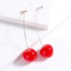 OfficialOtaku Kakyoin Cosplay Earrings - Red Cherry (0.5 oz)