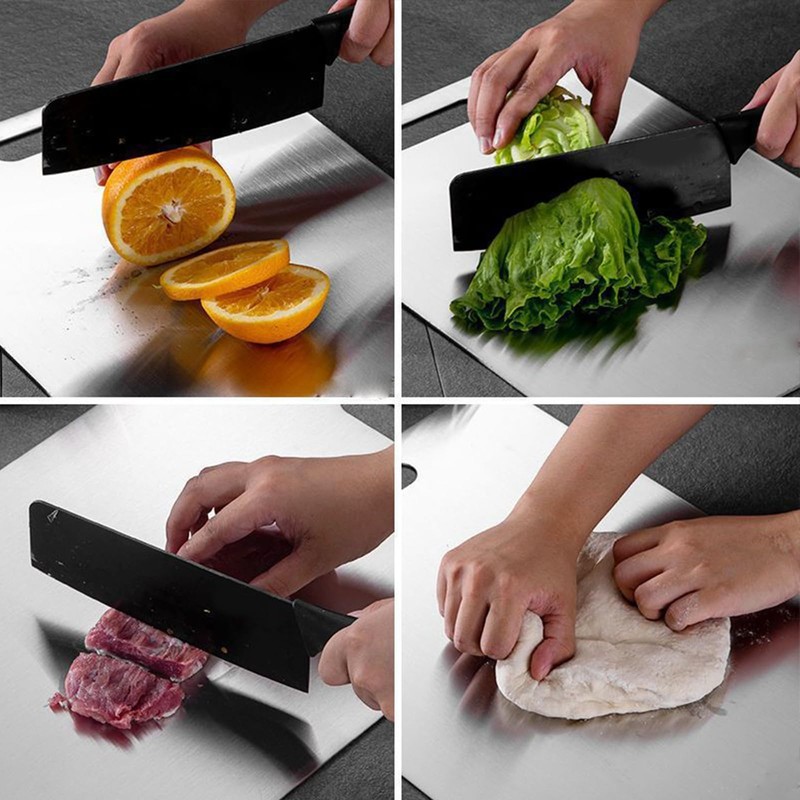 Titanium Cutting Board - Stainless Steel Cutting Board, 100% Pure
