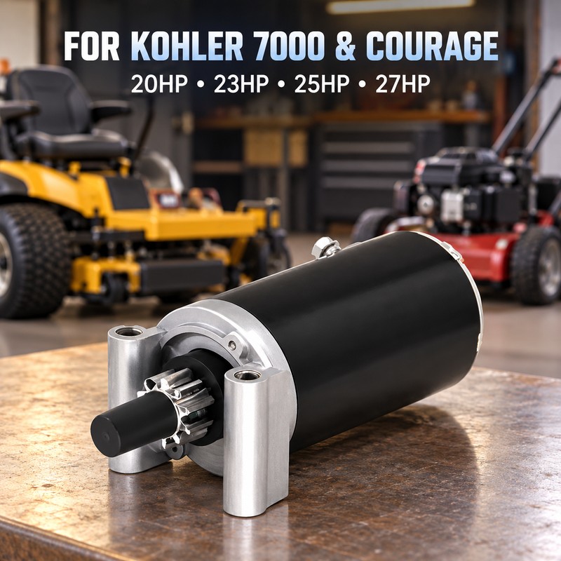 Replacement Starter Motor for Kohler Courage 20HP 23HP 25HP 27HP