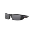 Oakley SI Men's OO9014 Gascan Rectangular Sunglasses, Matte Black/Black Iridium,