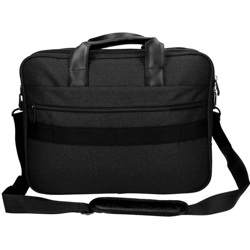 MOVOM Trimmed Laptop Case Double Compartment Adaptable 15.6" Black 40x30x11cm