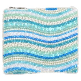 Bamboo Trading Essential Pouch Makin Waves, 4.75-inch Width x 4-inch Height