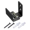QUARKZMAN Barn Door Guide Adjustable U Bracket Flush Design Flat