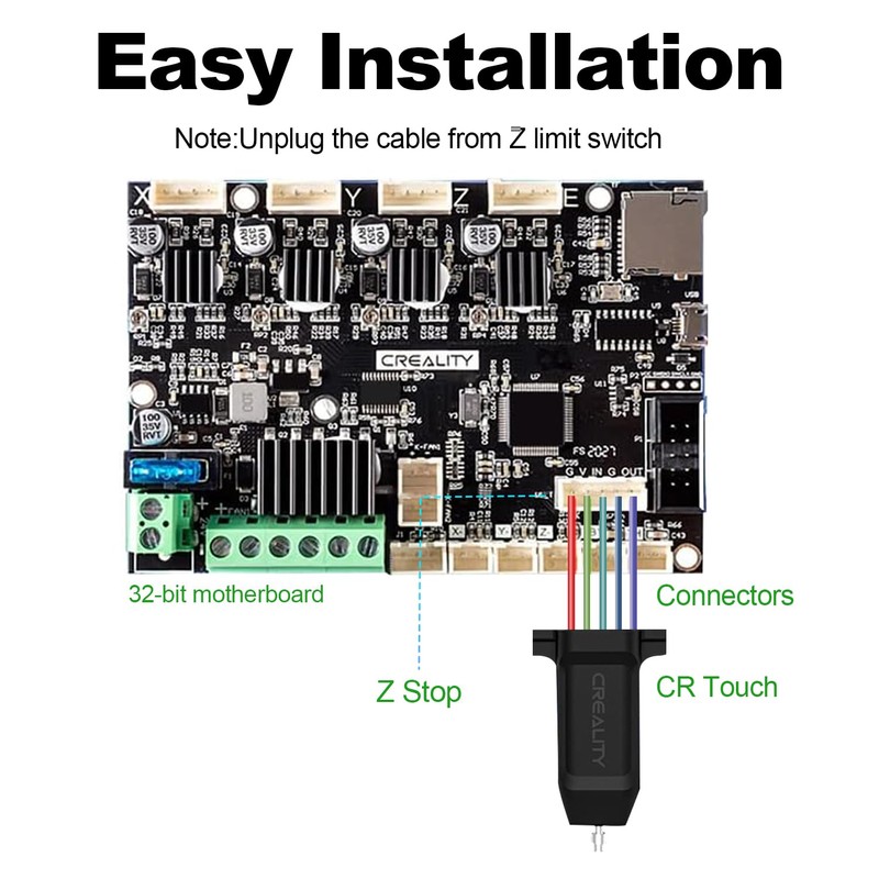 Creality CR Touch Auto Leveling Kit, Bed Leveling Sensor Kit