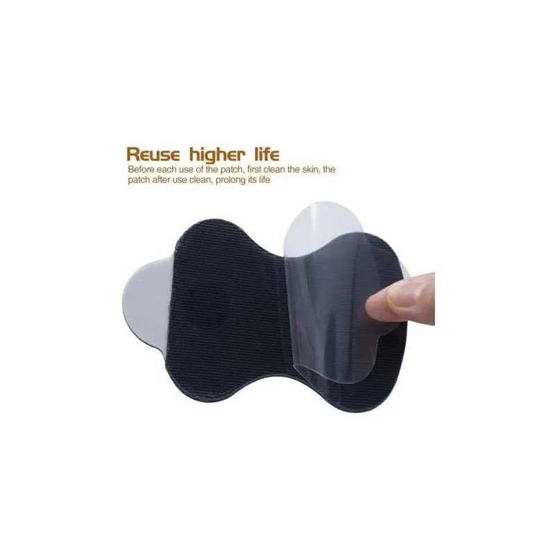 Electrodos Omron Long Life Reutilizables TENS 4 Unidades Blancos