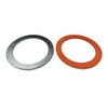 3" Gaskets Silicone Rubber & Graphite Set for Vacuum Casting