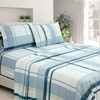 LAMANNI CVC Flannel Sheet Set - Soft, Warm, Moisture Wicking