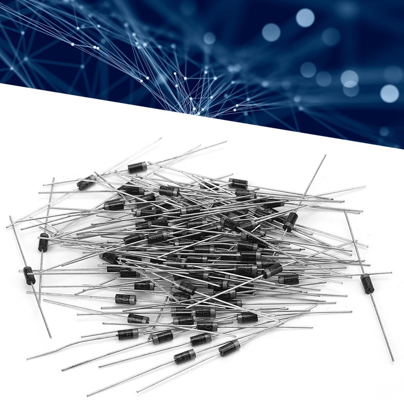 100 Pcs 1n4007 Rectifier Diode, 1A High Voltage Rectifier Diode,