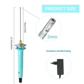 ZOYDP Polystyrene Cutter Hot Wire Cutter, AC110-240V Styrofoam Cutter, 10 cm Styrofoam Cutter, Foam Cutter for Cutting Edges, Heat Cutting Engraving Pen