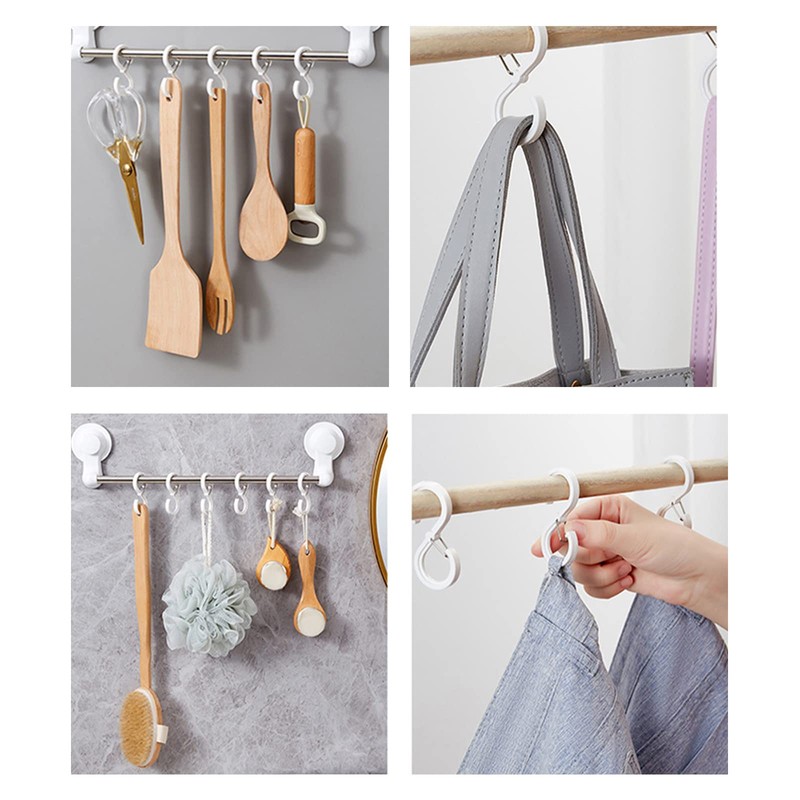 RICISUNG S Shaped Hooks Shedding Proof S Shaped Hooks 8