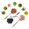 3Pcs Extendable Fly Swatter Manual, Telescopic Fly Swatters Heavy Duty