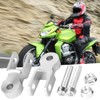 Qiilu Shock Absorber Height Extension Extender 2pcs Motorcycle Shock Absorber