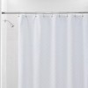 Mainstays Fabric Shower Curtain White Shells 72 x 72 New