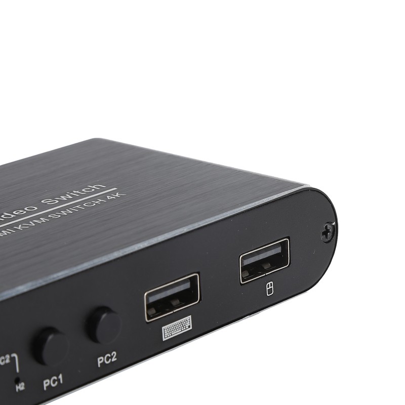 KVM Switch Plug and Play Support 4K Audio Video Converter