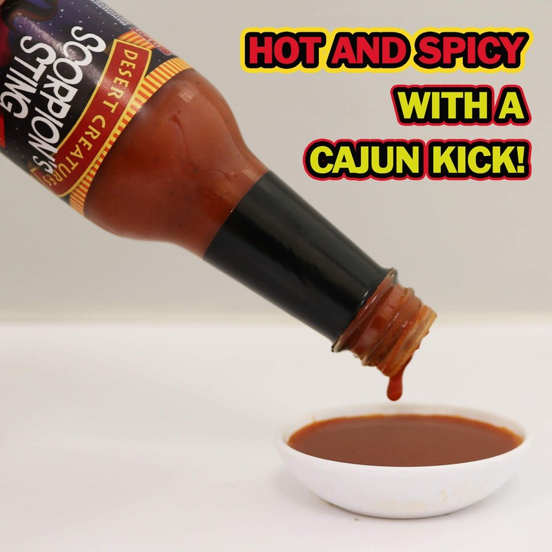 ASS KICKIN" Desert Creatures Cajun Hot Sauce - Scorpion's Sting