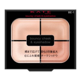 KATE BE-1 Bouncy Blush Shadow, Uses Eye Shadow, From Eyes To Cheeks, Rare Fluffy Colors, 3D Feel & Blood Tone, Decompression to Cheeks, Matte Powder & Mochi Texture