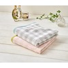 kosugizen Mini Bath Towel, Clair Checker, 19.7 x 39.4 inches
