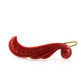 2 Pieces Drat Clip Paisley 42x13 in Red – Made in Germany – Welovebeads