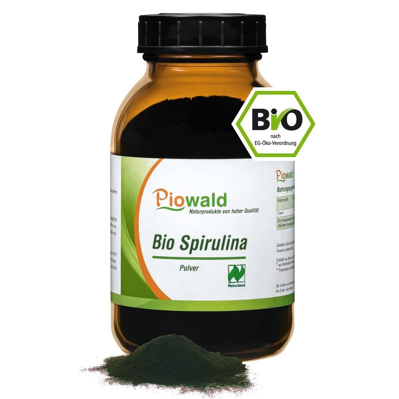 Organic Spirulina Powder, 100 g, Naturland