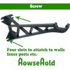 HowseHold Hanging Basket Brackets Heavy Duty For 14" 16" 18"