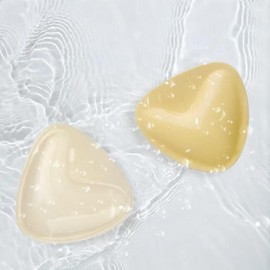 Push Up Sticky Inserts forWomen Instant Boost Double-Sided Self-Adhesive Bra Pad for Dress,Swim,Dance StickyBra Cup Womenswear Accessories - Size: Medium