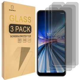 Mr.Shield Privacy [3-Pack]- Screen Protector For Boost Mobile Celero 5G [Tempered Glass] [Anti Spy] Screen Protector