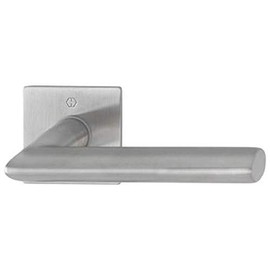 Hoppe 3189734 Türgriff mit Griffrosette Stockholm E1140Z/848 aus Edelstahl, Silber