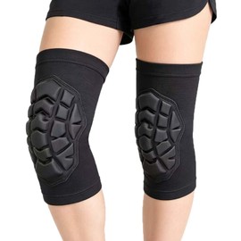 Rodilleras de lucha para hombres y mujeres, rodilleras de compresión para voleibol, baloncesto, fútbol, rodilleras para evitar colisiones para...     