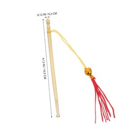 Healeved 1set Comfortable Ear Wax Removal Tools Cow Horn Ear Picks Non- Design for Safe Use for Household Hygiene