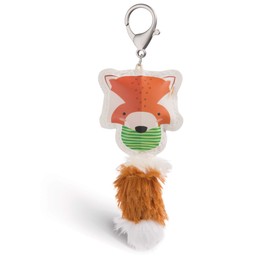 NICI Red Panda 12 cm Bag Charm Made of Faux Leather