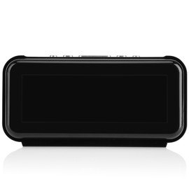 Electronic Table Digital Alarm Clock Desktop LED Display Snooze Function Green