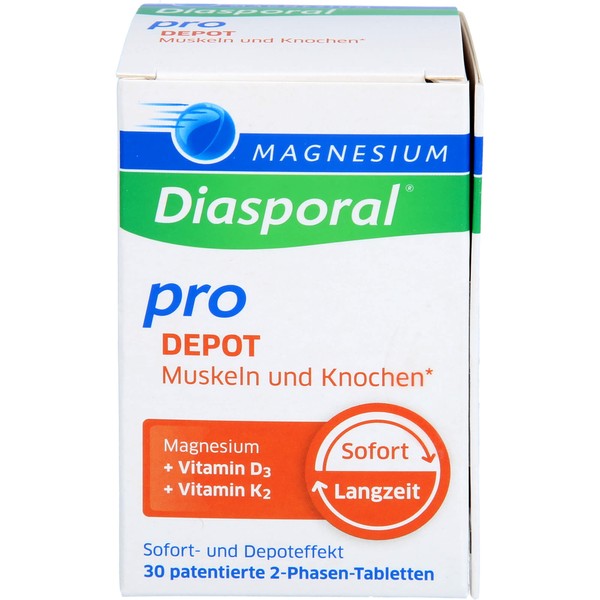 Nicht vorhanden Magnesium Diasp D3k2 Depot, 30 St TAB
