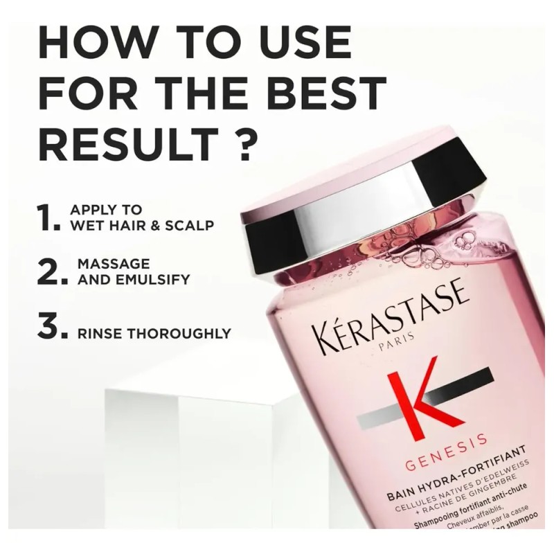 Kérastase Genesis Bain Hydra Fortifiant Shampoo 80 Ml